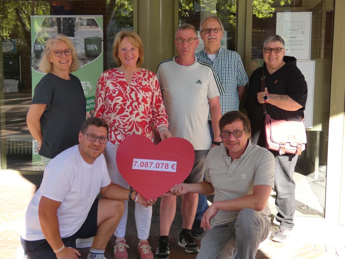 SPD-Team vor Ort – Aktion Herz
